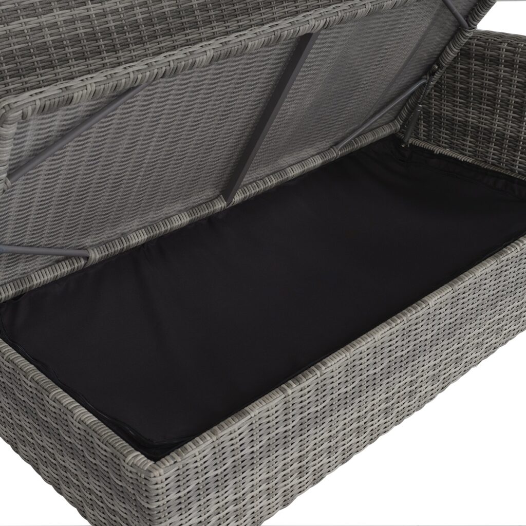 Tenby Rattan Style Corner Garden Dining Set With Storage 5056771098529 2